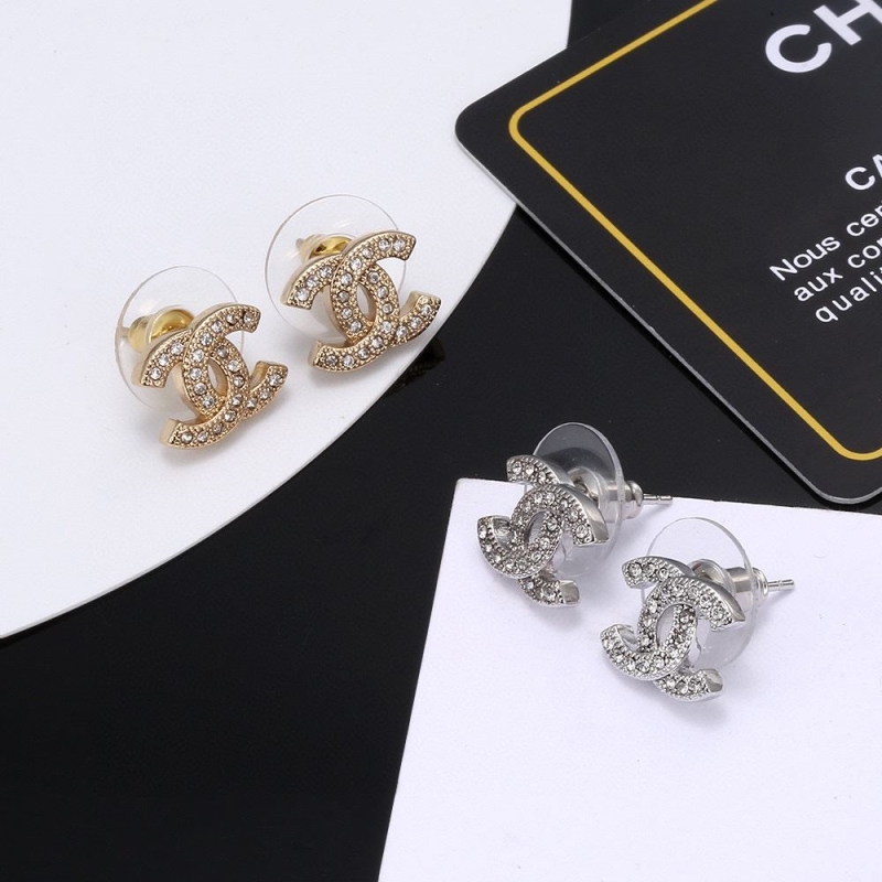 Ch*el earrings